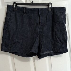 Banana Republic Dark Navy Jean Shorts Classic Style